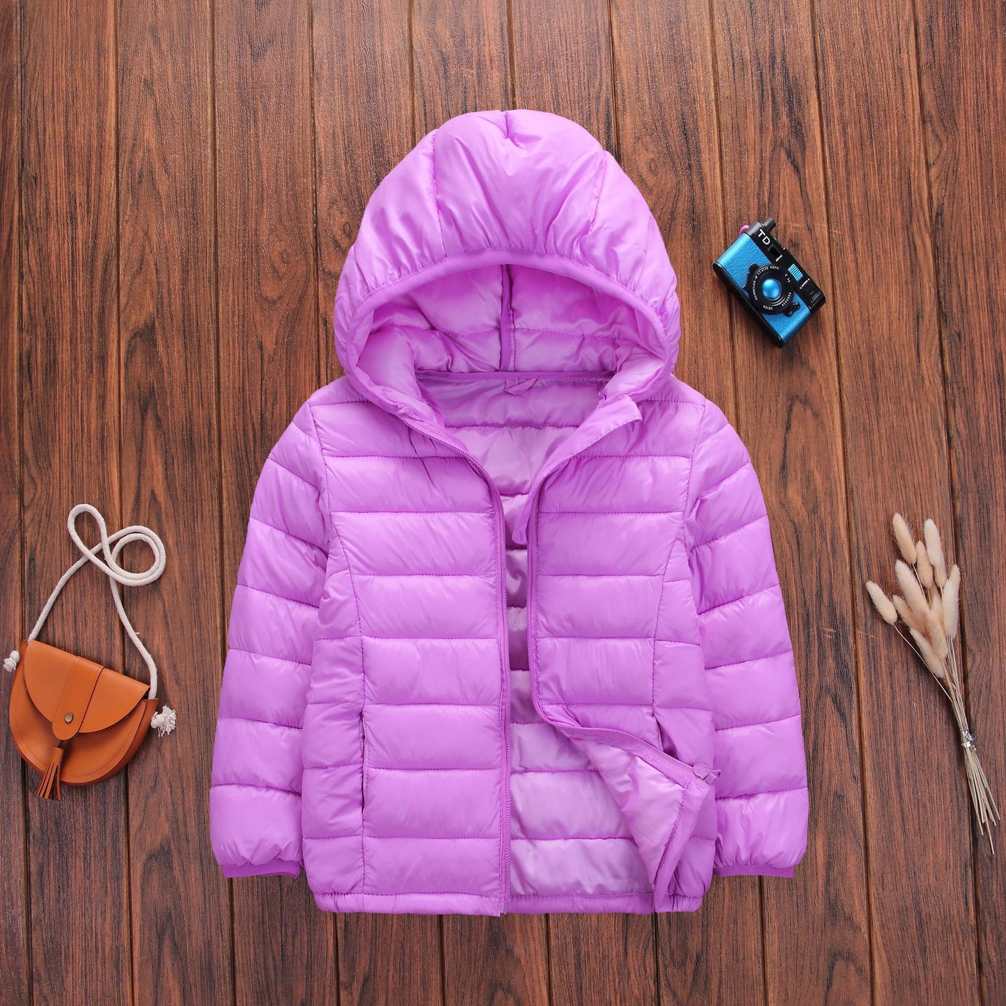 Cozy Children's Cotton-Padded Winter Jacket