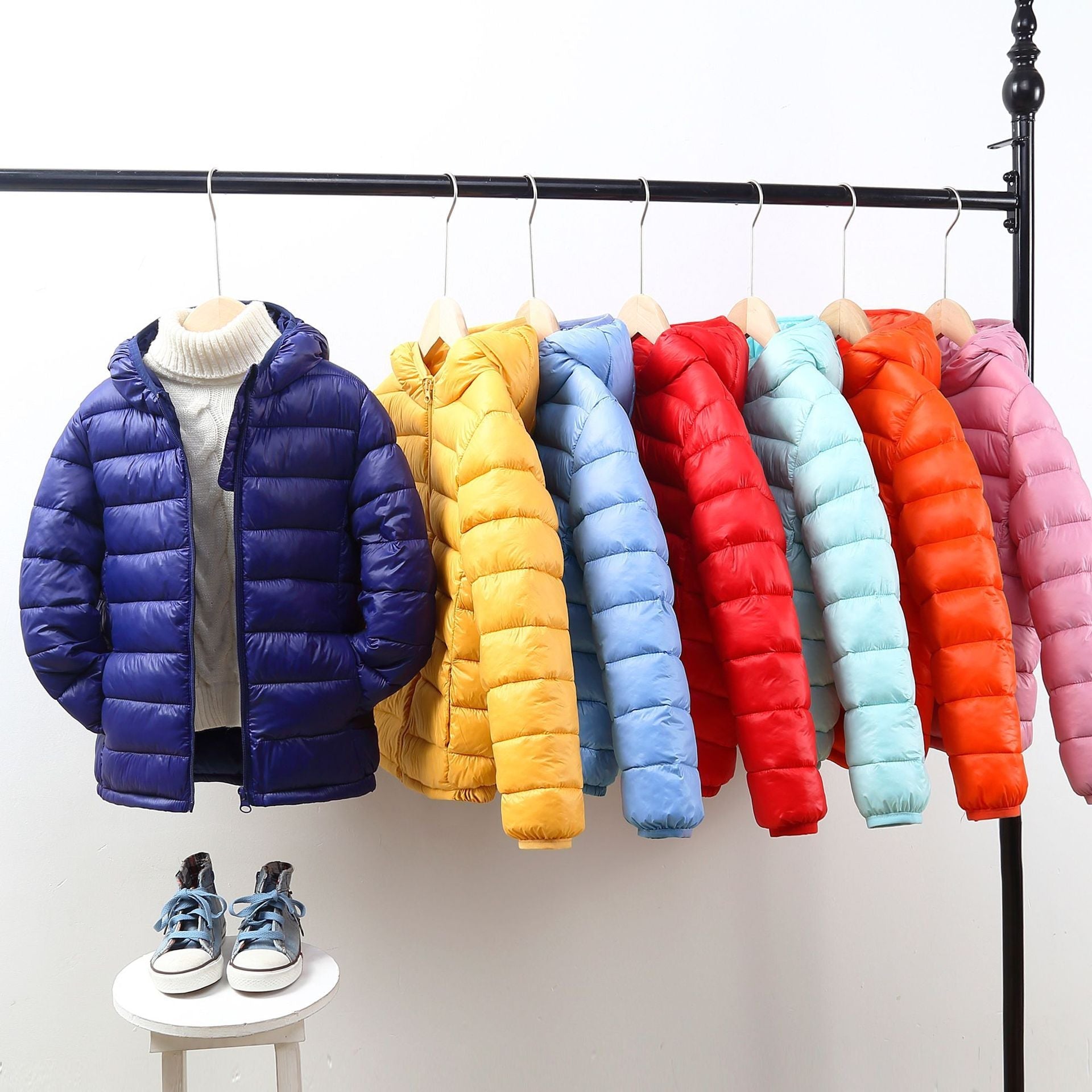 Cozy Children's Cotton-Padded Winter Jacket