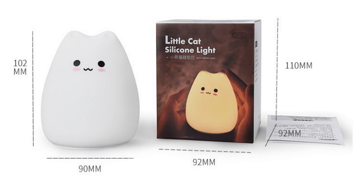 Cute Cat LED Night Light