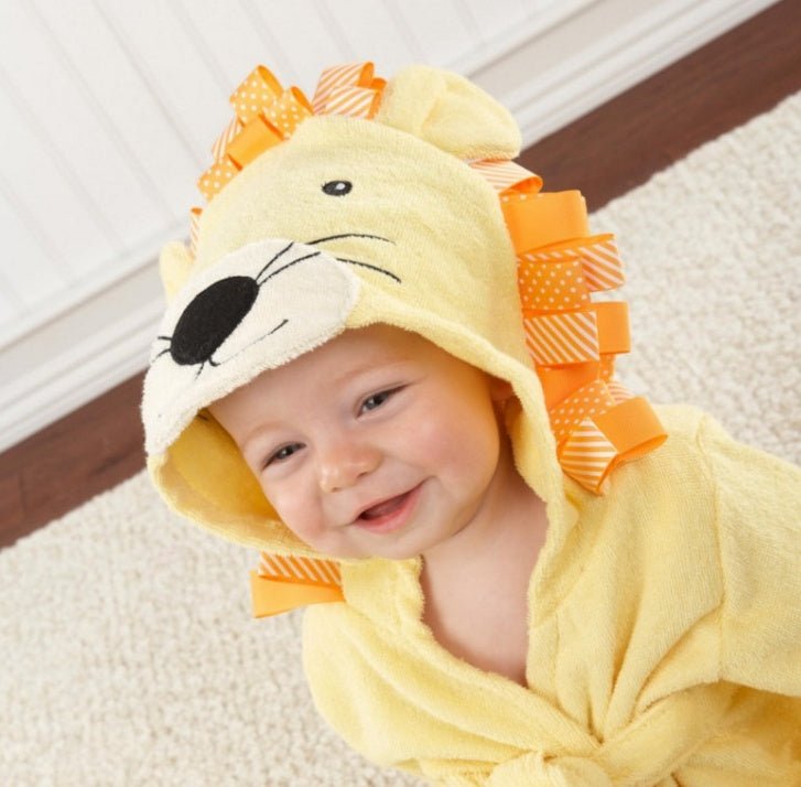 Hooded Animal Baby Bathrobes