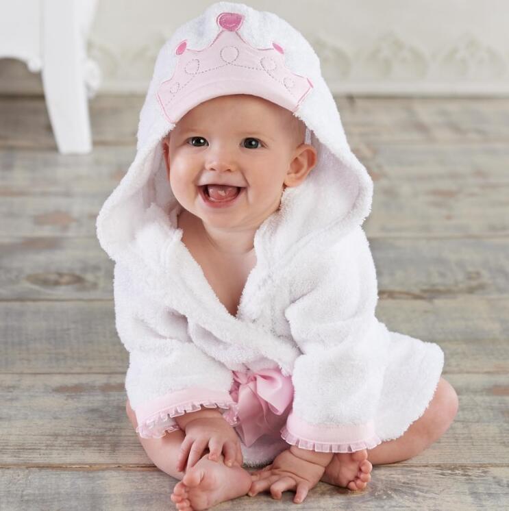 Hooded Animal Baby Bathrobes