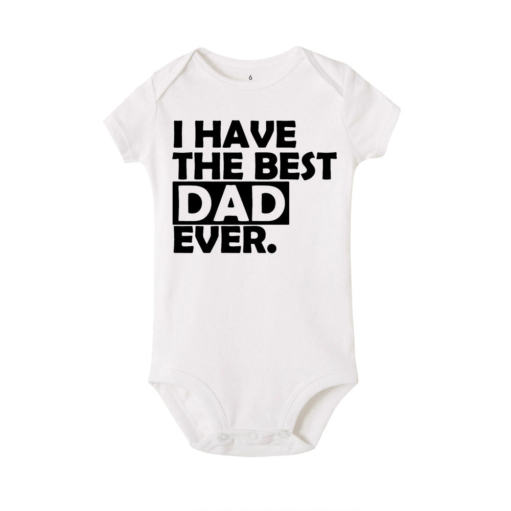 Best Dad/Mom Baby Romper