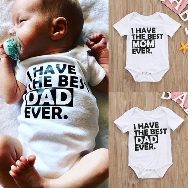 Best Dad/Mom Baby Romper