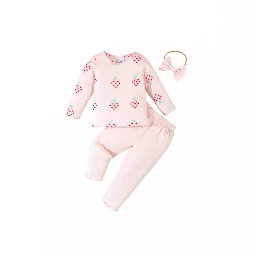 Baby 3-piece Pajamas