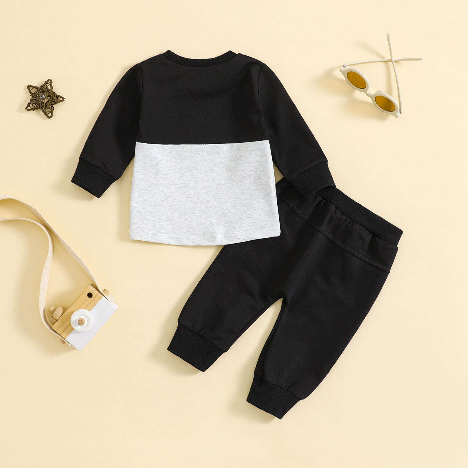 Kids' Casual Pants & Pullover Set