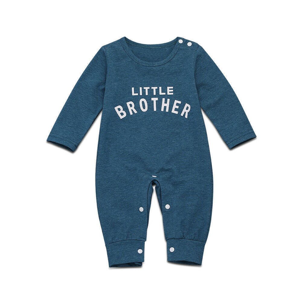 "Little Brother" Short/Long-Sleeved Romper