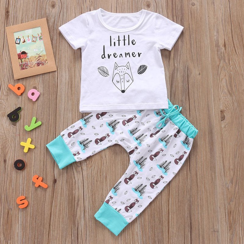 Little Dreamer Fox Pajama Set