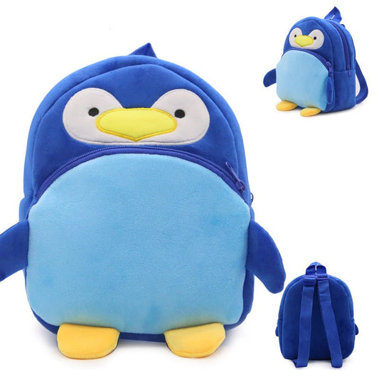 Plush Penguin Backpack