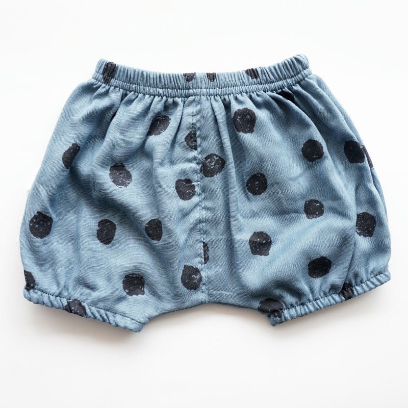 Polka Dot Cotton Baby Bloomers