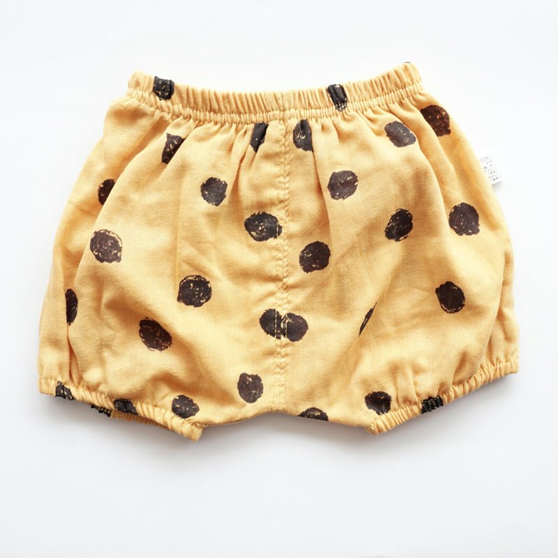 Polka Dot Cotton Baby Bloomers