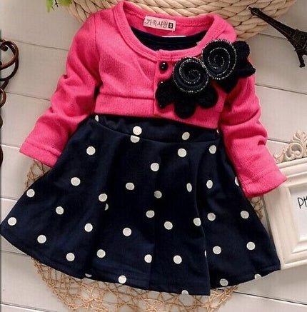 Polka Dot Girls' Dress