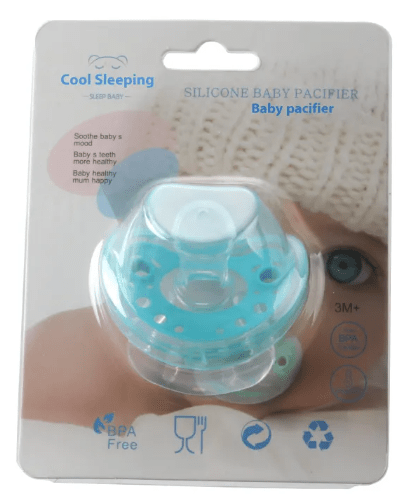 Silicone Pacifier with Dust Cap