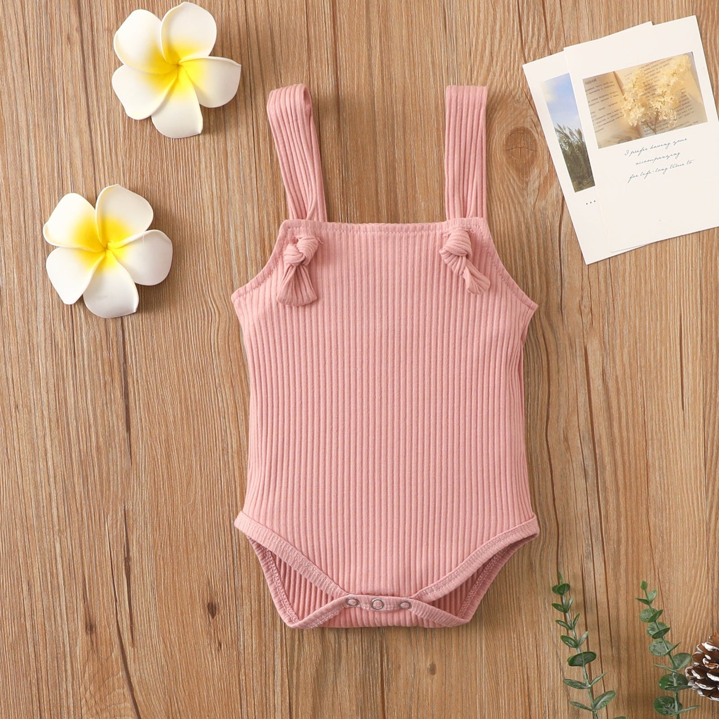 Baby Cotton Pit Strap Romper