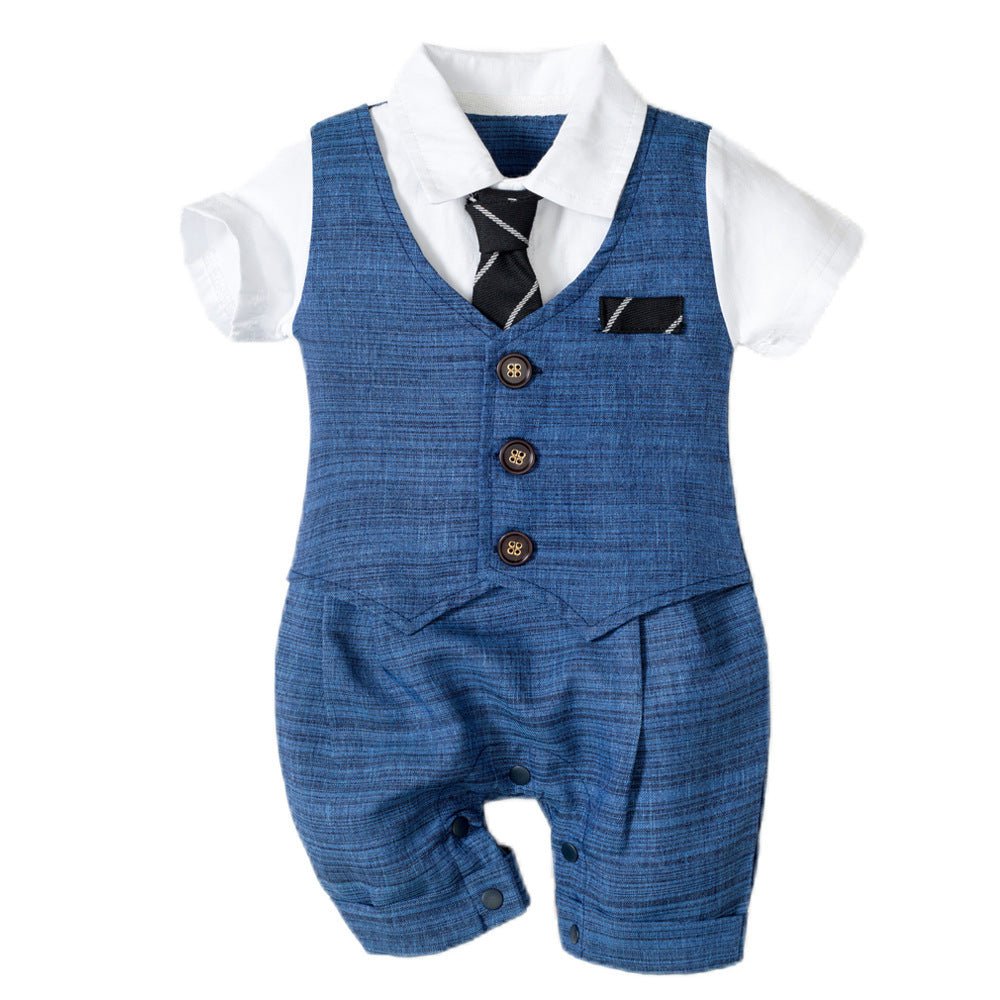 Baby Boys Gentleman Romper