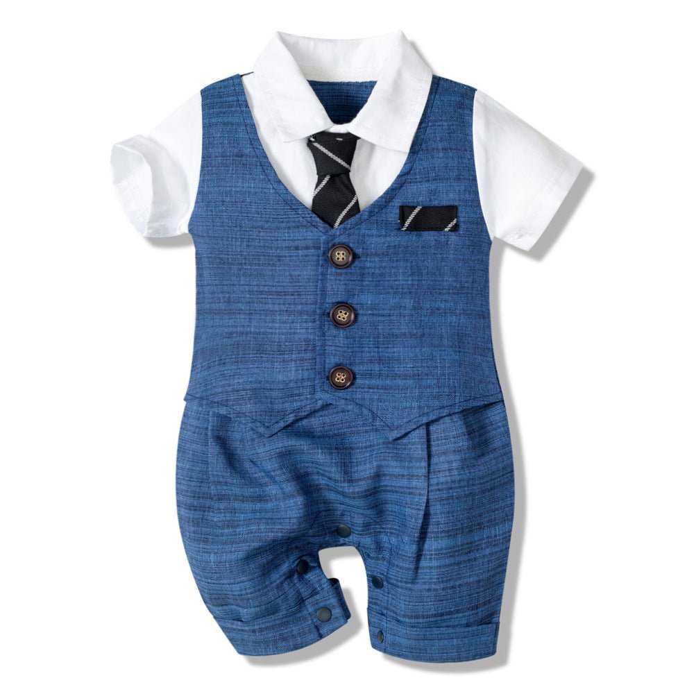 Baby Boys Gentleman Romper