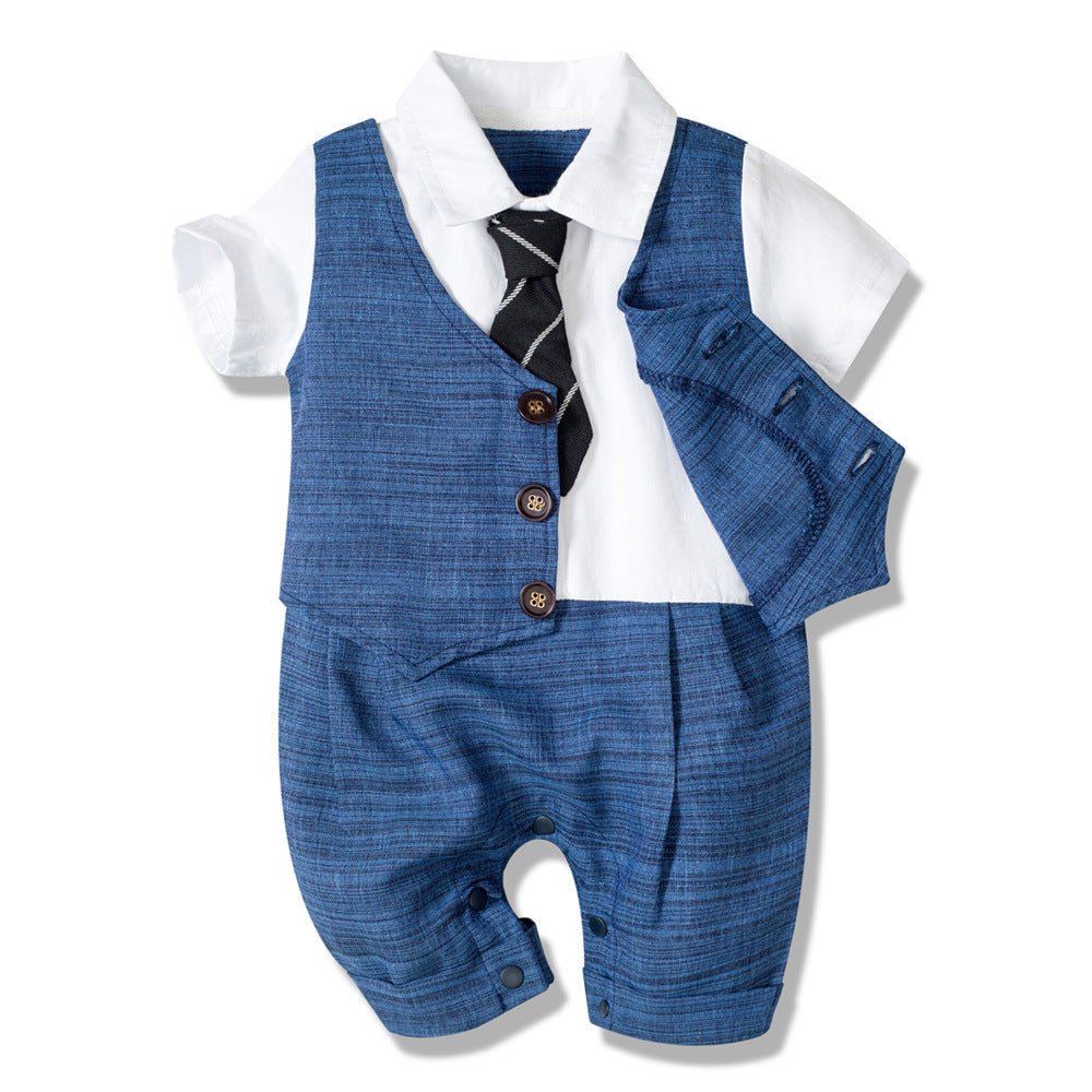 Baby Boys Gentleman Romper