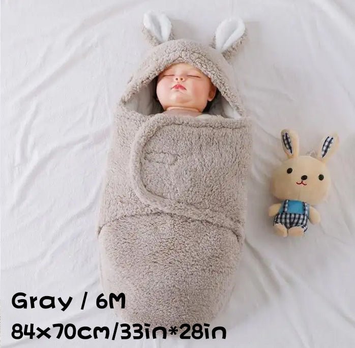 Super Soft Baby Sleeping Bag & Swaddle Blanket