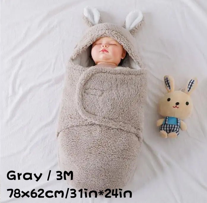 Super Soft Baby Sleeping Bag & Swaddle Blanket