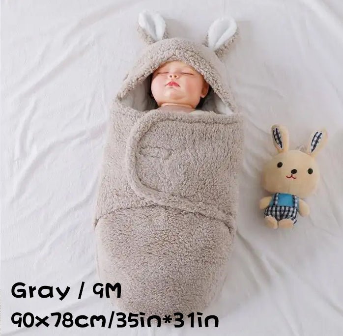 Super Soft Baby Sleeping Bag & Swaddle Blanket