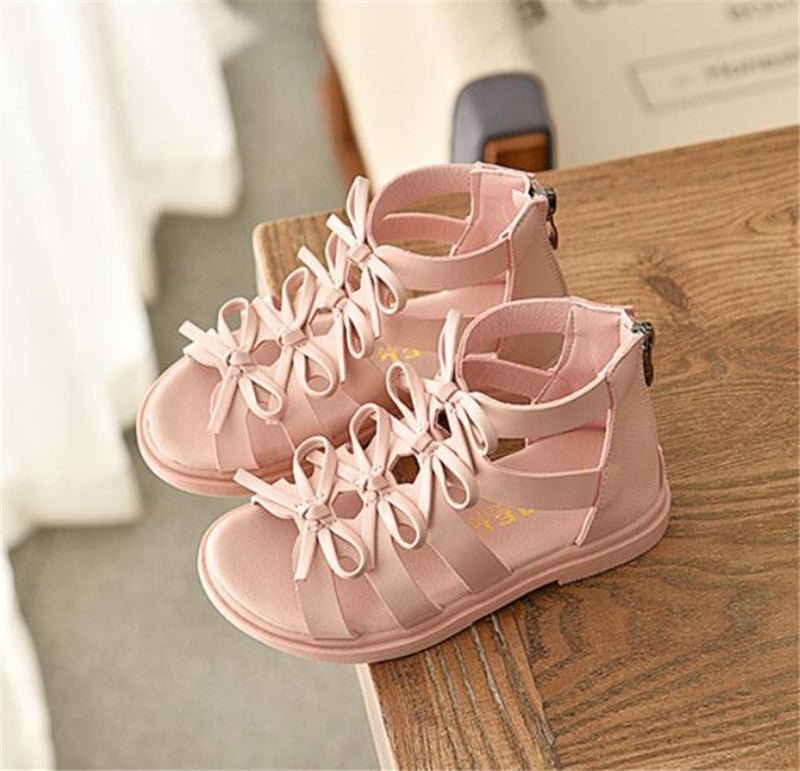 Stylish Girls Bow Sandals