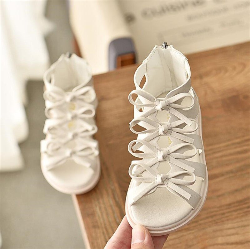 Stylish Girls Bow Sandals