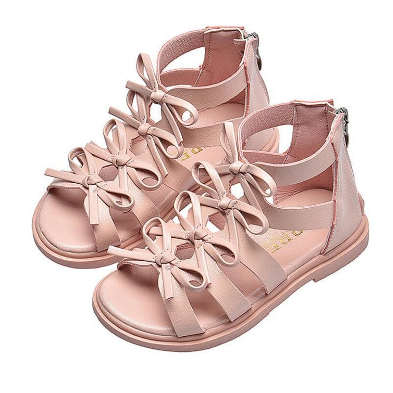 Stylish Girls Bow Sandals