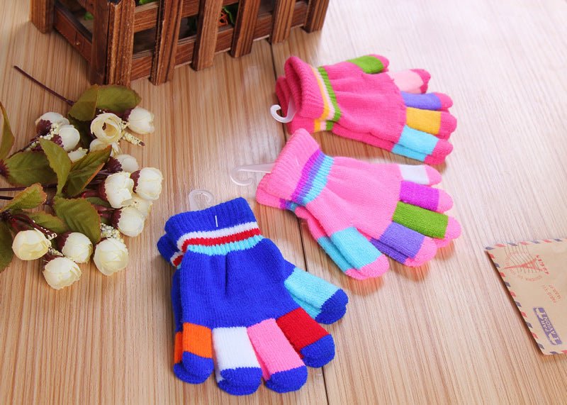 Knitted Kids Gloves