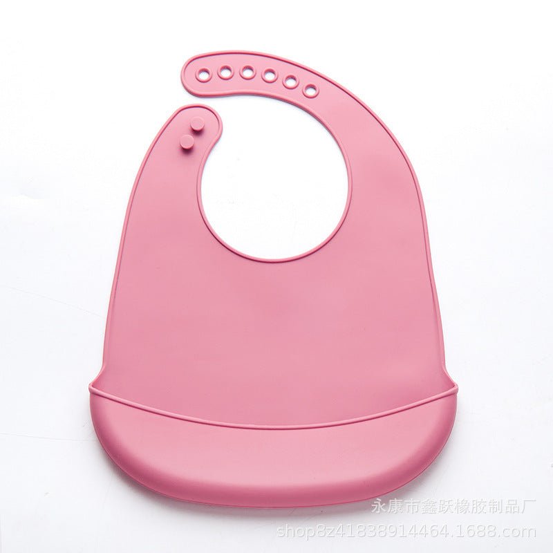 Silicone Bibs with Food Catcher