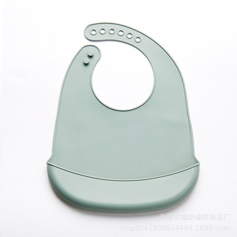 Silicone Bibs with Food Catcher