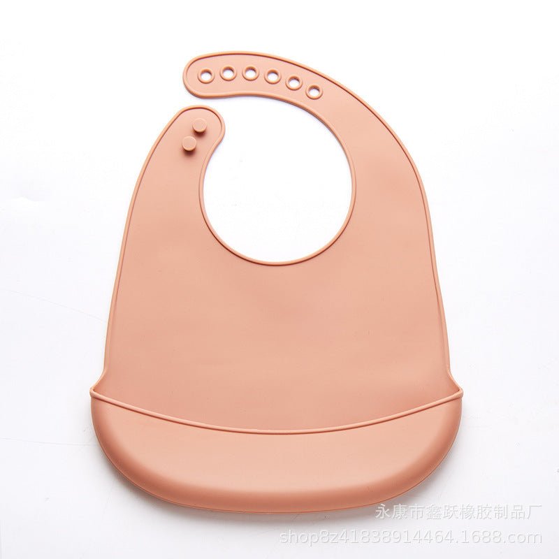 Silicone Bibs with Food Catcher