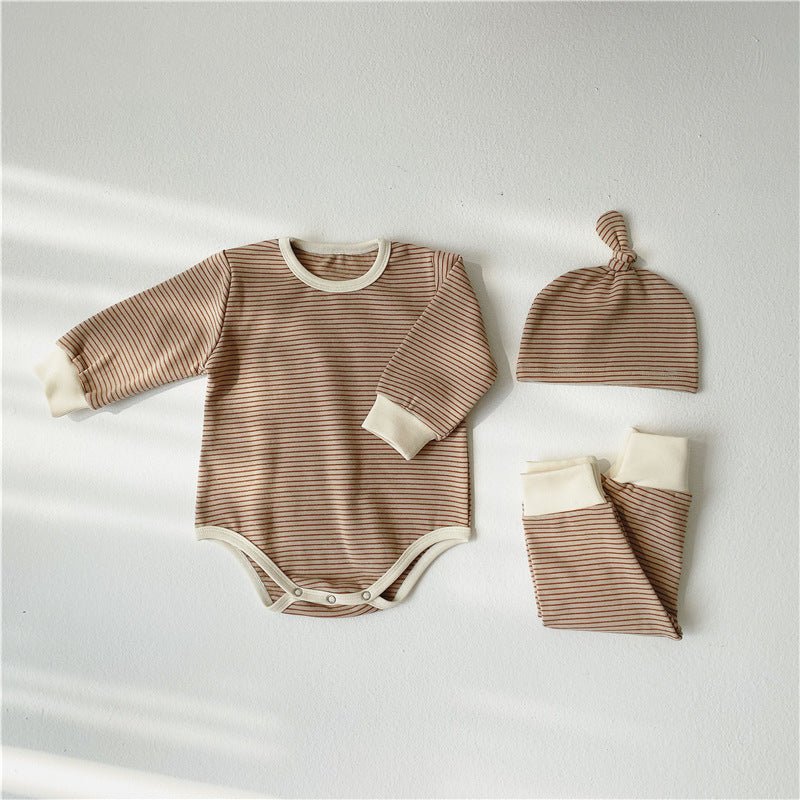 Baby Onesie, Pants & Beanie Set