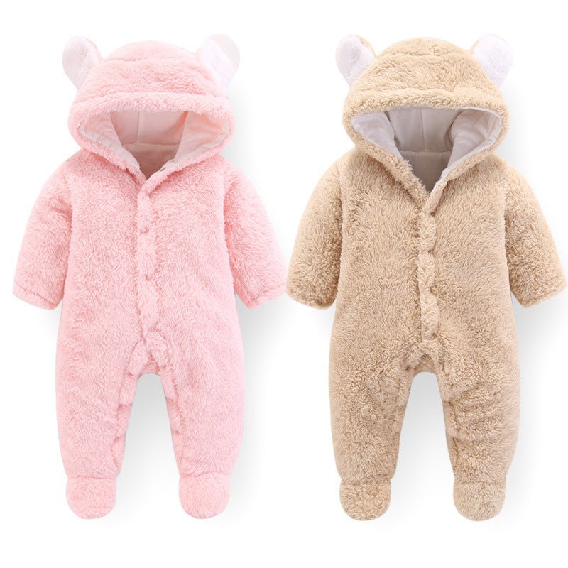 Warm & Fuzzy Bear Jumpsuit