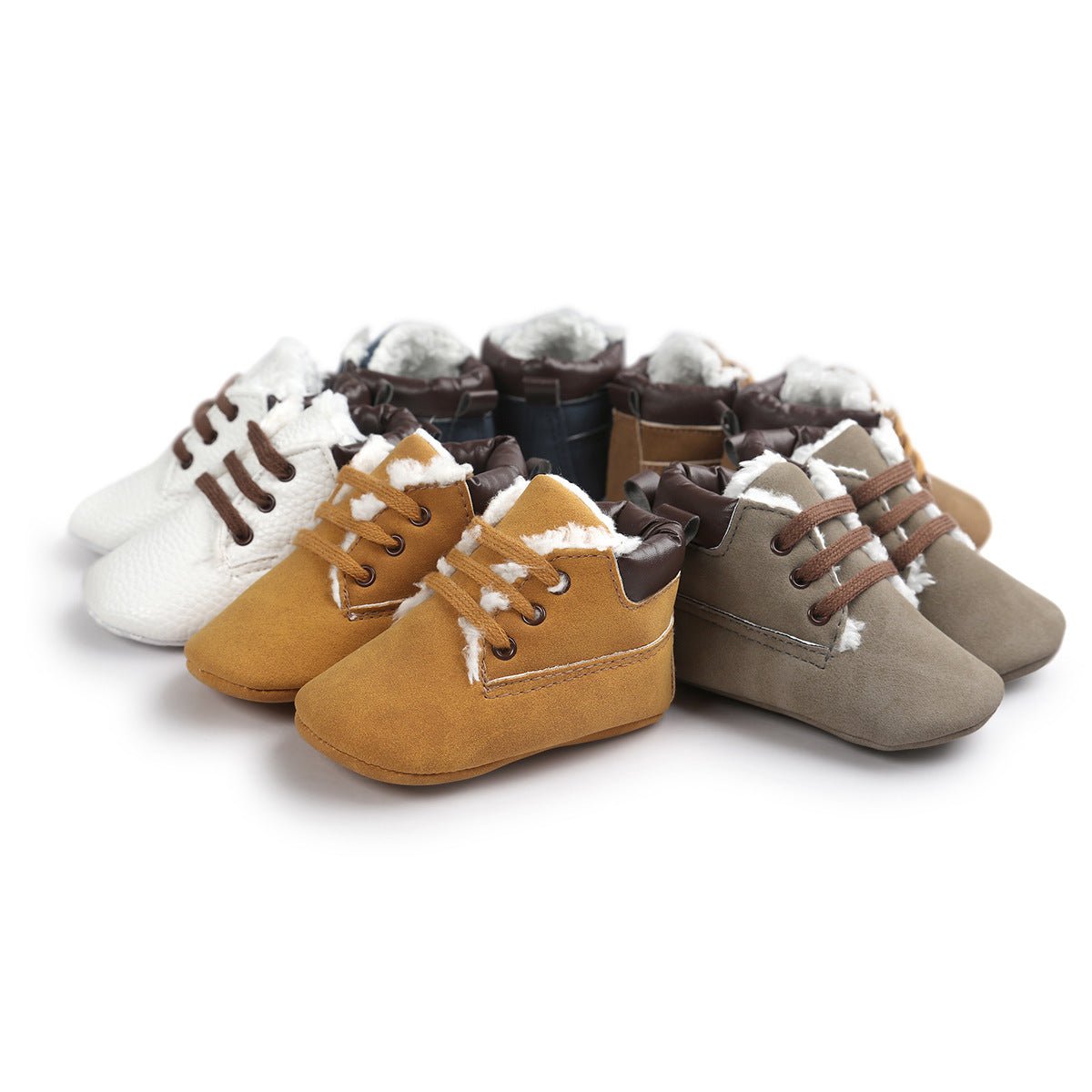 Baby Leather Winter Boots