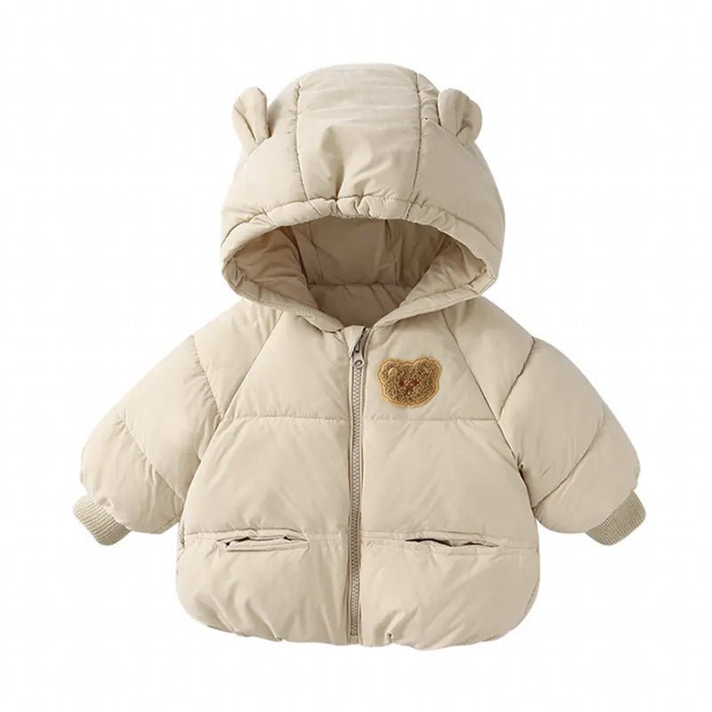 Cotton-padded Bear Winter Jacket