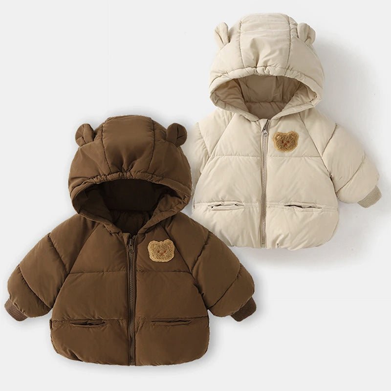 Cotton-padded Bear Winter Jacket