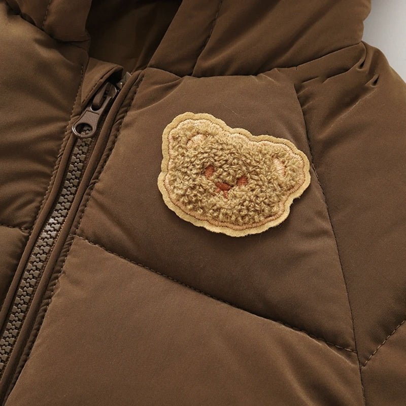 Cotton-padded Bear Winter Jacket