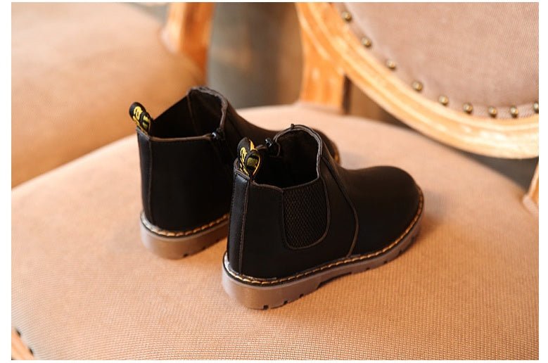 Kids Leather Chelsa Boots