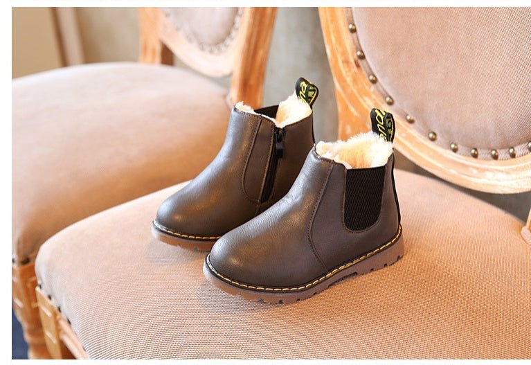 Kids Leather Chelsa Boots