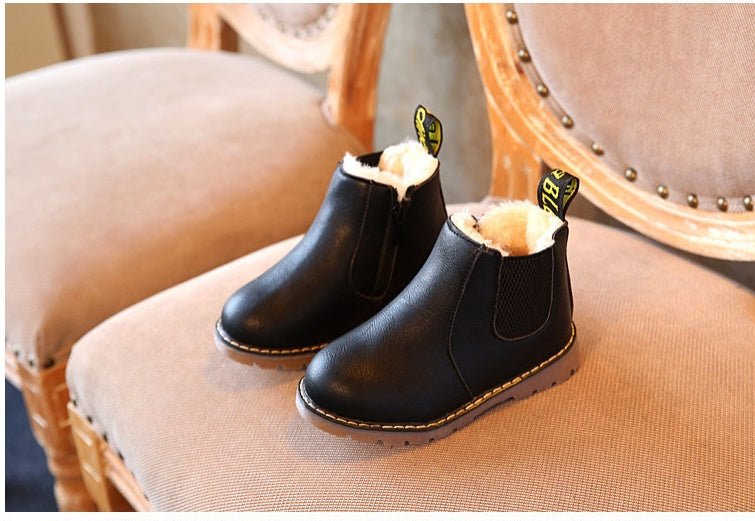 Kids Leather Chelsa Boots