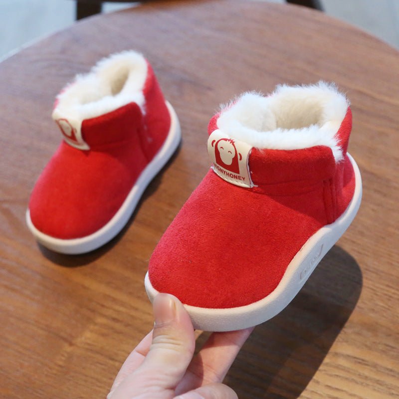 Kids Plush Winter Boots