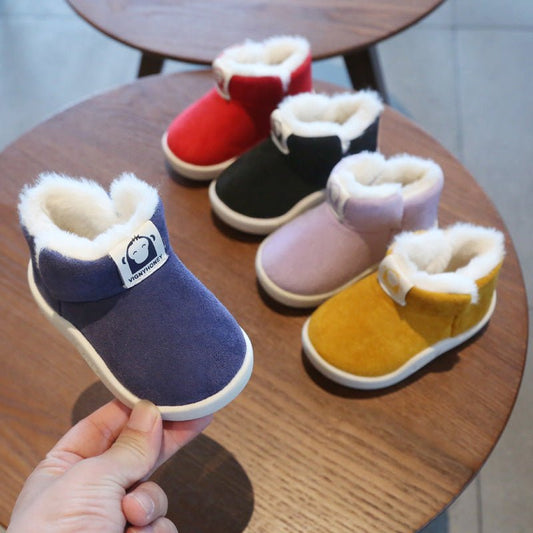 Kids Plush Winter Boots